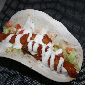 Tboyz Tacoz - Can't go wrong with a delicious buffalo chicken taco with your choice of blue cheese or ranch dressing on top. - Food Trucks Near Me Tboyz Tacoz - Can't go wrong with a delicious buffalo chicken taco with your choice of blue cheese or ranch dressing on top. - Food Trucks Near Me