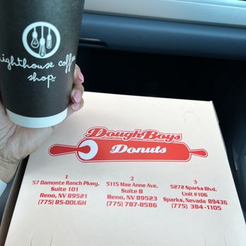 Lighthouse Coffee - House drip with 2 shots of espresso. Goes great with DoughBoys Donuts! - Coffee & Tea Near Me - Sparks, Nevada Lighthouse Coffee - House drip with 2 shots of espresso. Goes great with DoughBoys Donuts! - Coffee & Tea Near Me - Sparks, Nevada