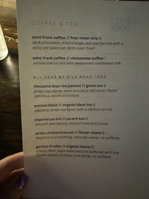 Menu photo 5 Slanted Door Napa, CA