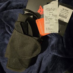 American Army & Navy Store - This is a picture of the item that was placed in my bag with a copy of the receipt