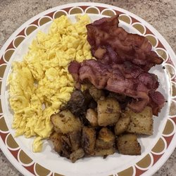 Jake's Diner On State Street - Scrambled 3 Eggs Any Style& Add Bacon