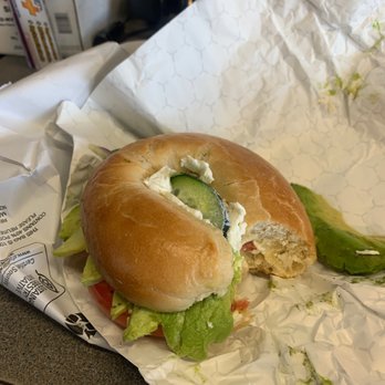 Greenbriar Cafe & Coffeehouse - Nancy Bagel , Special Drink (French Toast Frappe & almond milk) - Cafes Near Me - Richmond, Virginia