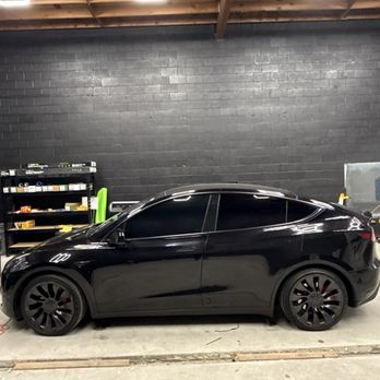 Jet Black Tint - Tesla - Car Window Tinting Near Me - San Francisco, California