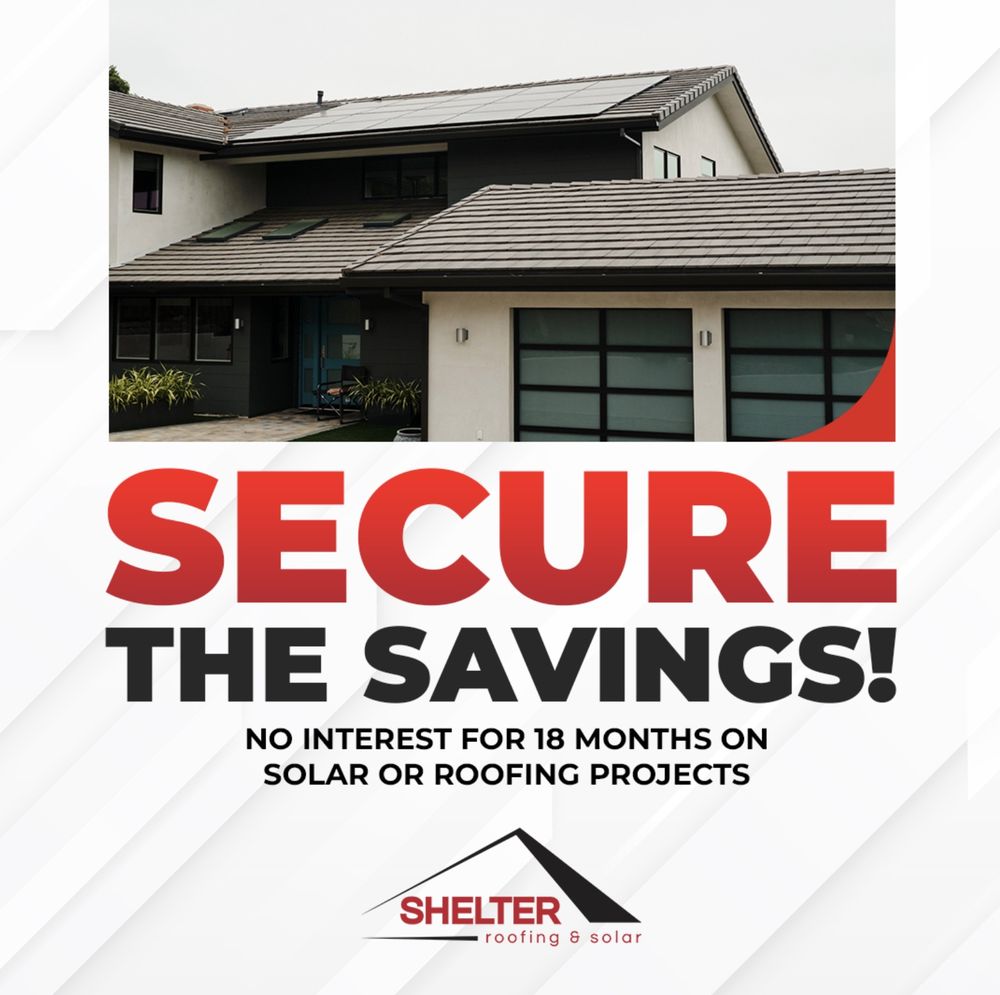 Slide of Shelter Roofing and Solar