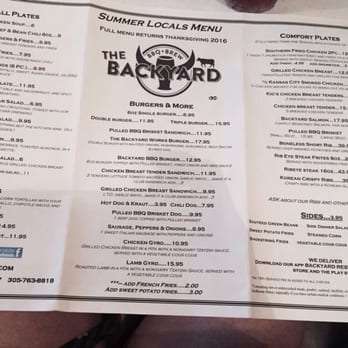 Backyard BBQ & Brew - Barbeque Near Me - Surfside, Florida