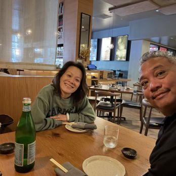 Ozumo - Linda and Ron having amazing dinner at Ozumo - Izakaya Near Me - San Jose, California