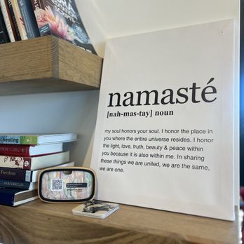 Namaste Yoga - Namaste -- right outside studio room - Yoga Near Me - Scottsdale, Arizona