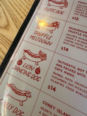 Menu photo 1 Tallboy Oakland, CA