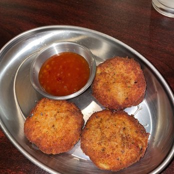 Siam Cuisine - 3 Crab Cakes - Thai Near Me - Nashville, Tennessee Siam Cuisine - 3 Crab Cakes - Thai Near Me - Nashville, Tennessee