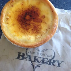 Home Grain Bakery - Creme brûlée tart