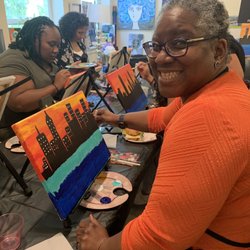 MOSAIC Moon - A PopUp Painting Experience!
