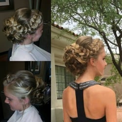 Creations By Gina - #prom #braids #updo #classyhair