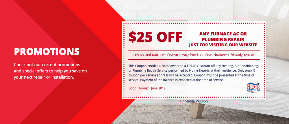 Slide of Home Experts Heating, Cooling & Plumbing