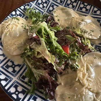 It's About Thyme - Spinach Ravioli special - Mediterranean Near Me - Culpeper, Virginia