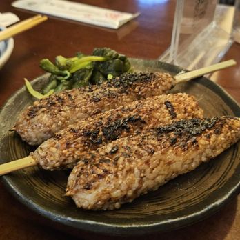 Yakitori Hachibei - yakionagiri gushi - fried rice - Japanese Near Me - Honolulu, Hawaii Yakitori Hachibei - yakionagiri gushi - fried rice - Japanese Near Me - Honolulu, Hawaii