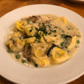 The Pasta Factory - Tortellini w/ Peas & Prosciutto - very tasty! - Italian Near Me - Columbia, Missouri