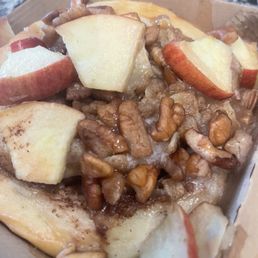 The. Caramel apple cinnamon roll