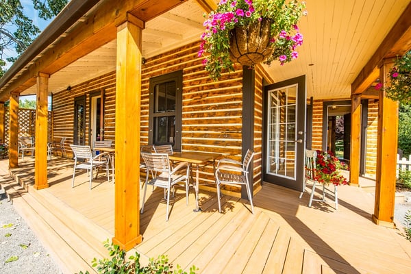 Photo of Annie's Cafe - Calgary, AB, CA. Patio at Annie's Bakery & Café - Calgary