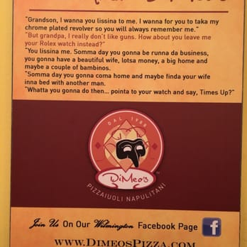 DiMeo's Pizza - Pizza Near Me - Wilmington, Delaware