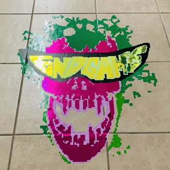 Slaps - For a local business, vinyl graphic installed at their entrance of business - Graphic Design Near Me - Ventura, California