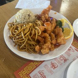 Orange Chicken combo