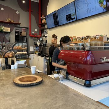 Coffee Uplifts People - Making my coffee - Coffee & Tea Near Me - Brooklyn, New York