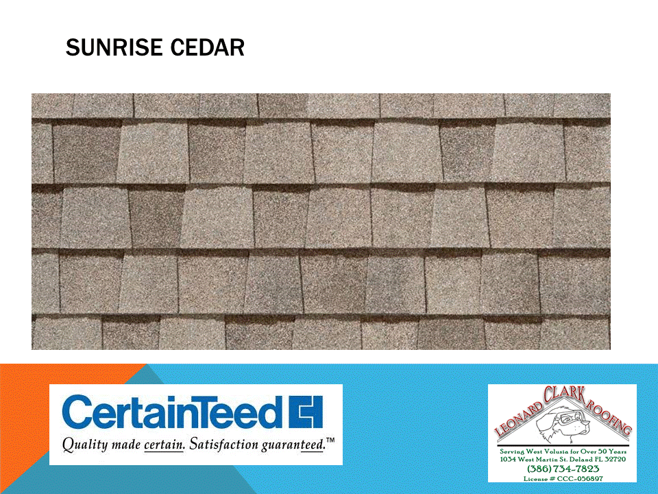 Slide of Leonard Clark Roofing