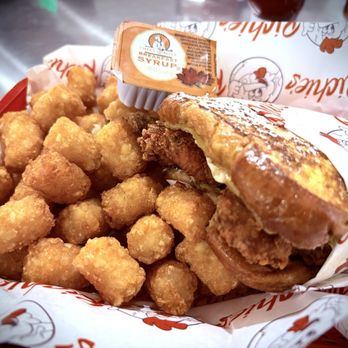 Richie's Hot Chicken - Yes please. #3 Sweet Heat with egg. - Chicken Shop Near Me - Bellflower, California Richie's Hot Chicken - Yes please. #3 Sweet Heat with egg. - Chicken Shop Near Me - Bellflower, California