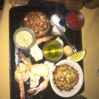 Dutch's Daughter - They forgot to provide the lobster tail. Seafood combo. - Seafood Near Me - Frederick, Maryland Dutch's Daughter - They forgot to provide the lobster tail. Seafood combo. - Seafood Near Me - Frederick, Maryland