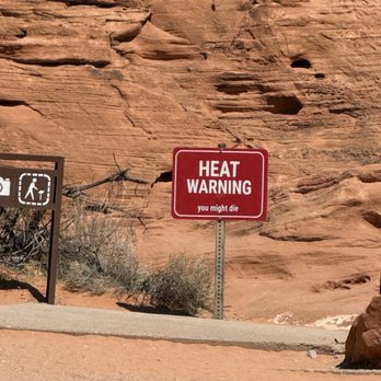 Valley of Fire State Park - Heat Warning - Parks Near Me - Overton, Nevada