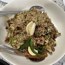 Dawn Light Restaurant - Tea leaf salad