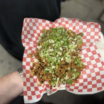 Happy Tacos - Carne x pastor fries - Tacos Near Me - Los Angeles, California Happy Tacos - Carne x pastor fries - Tacos Near Me - Los Angeles, California
