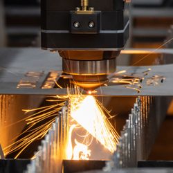 Rapid 3D Labs - Fiber Laser Cutting on Sheet Metal