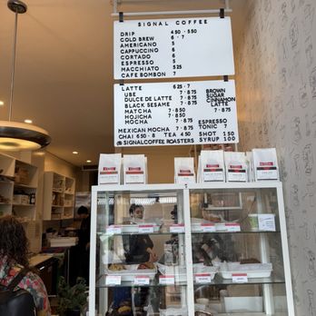 SIGNAL Coffee Roasters - The menum - Coffee Roasteries Near Me - Alameda, California