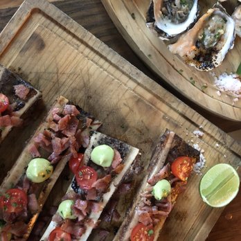 Pal'mar - Bone marrow & butter and garlic roasted oysters - Seafood Near Me - Puerto Vallarta, JAL