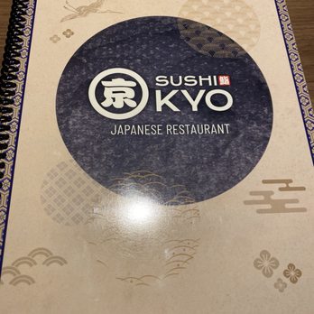 Sushi Kyo - Front of menu - Japanese Near Me - Monrovia, California