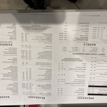Panera Bread - Breakfast menu - Salad Near Me - Houston, Texas