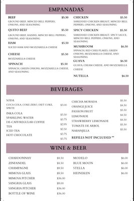 Menu photo 2 Nina’s Cafe Foster City, CA Menu photo 2 Nina’s Cafe Foster City, CA