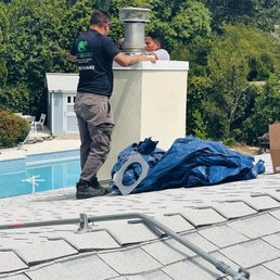 Installing the chimney cap and vent Installing the chimney cap and vent