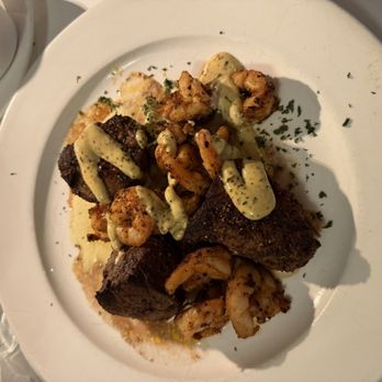 Epic Chophouse - Filet and shrimp Cajun style - Steakhouses Near Me - Mooresville, North Carolina