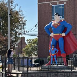 Giant Superman Statue