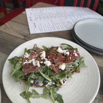 District Kitchen - Anderson Lane - Truffle Prosciutto Toast - New American Near Me - Austin, Texas