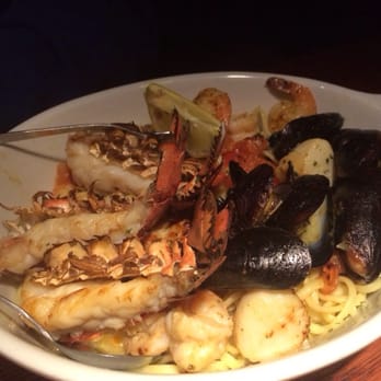 Red Lobster - Can't recall the name but muscles with pasta and lobster tail. My boyfriend devoured this - Seafood Near Me - Toronto, Ontario Red Lobster - Can't recall the name but muscles with pasta and lobster tail. My boyfriend devoured this - Seafood Near Me - Toronto, Ontario