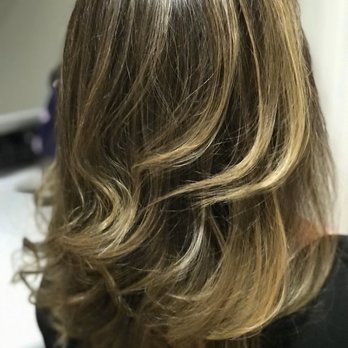 Vida Salon - I had  an auburn color that I wasn't happy with. Here if the finished product done by Alfredo so beautiful and natural looking. - Hair Salons Near Me - Rancho Cucamonga, California