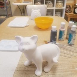 Unpainted kitty