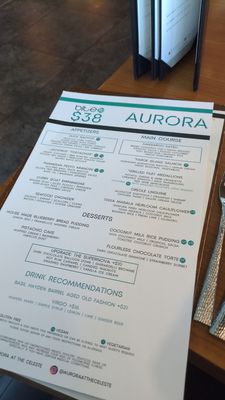 Menu photo 7 Aurora At The Celeste Orlando, FL