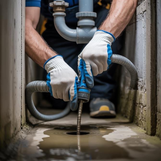 Slide of Venerable Drain Service