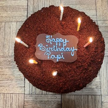 Front Street Bakery - Blackout cake with chocolate bar decoration - Bakeries Near Me - Rockville Centre, New York