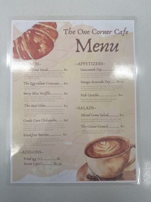 Menu photo 6 The One Corner Cafe North Hollywood, CA Menu photo 6 The One Corner Cafe North Hollywood, CA