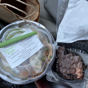 Green Fork & Straw - Spaghetti squash, brownie, cookie, and a green fork of course - Juice Bars & Smoothies Near Me - Houston, Texas Green Fork & Straw - Spaghetti squash, brownie, cookie, and a green fork of course - Juice Bars & Smoothies Near Me - Houston, Texas